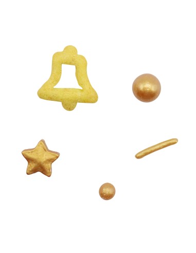 Sprinkle Navidad Campanas Doradas 160g PME