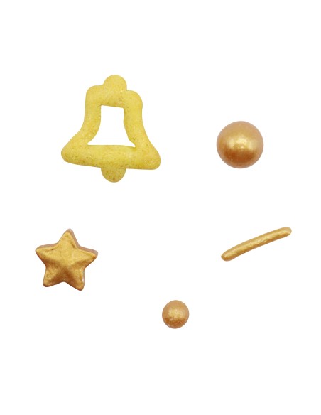 Sprinkle Navidad Campanas Doradas 160g PME