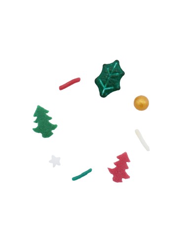 Sprinkle Navidad Felices Fiestas 60g PME