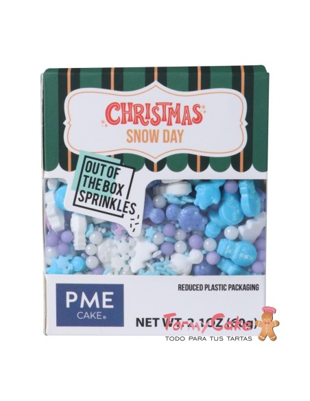 Sprinkle Navidad Día De Nieve 60g PME