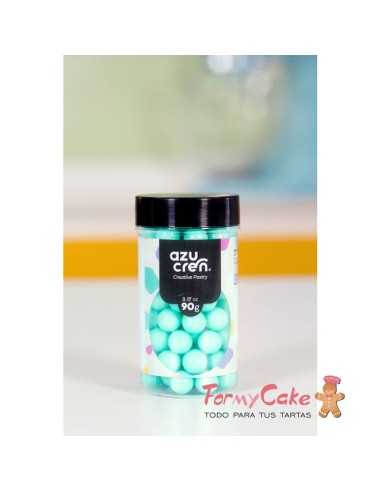 Superbola Azul Pastel 10mm 90g. Azucren