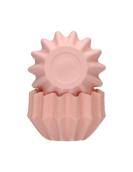 Cápsulas para Hornear Bloom Rosa Pastel 48ud. Funcakes