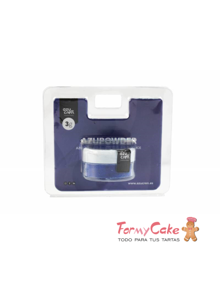 Colorante En Polvo Concentrado Azul oscuro 3gr Azupowder