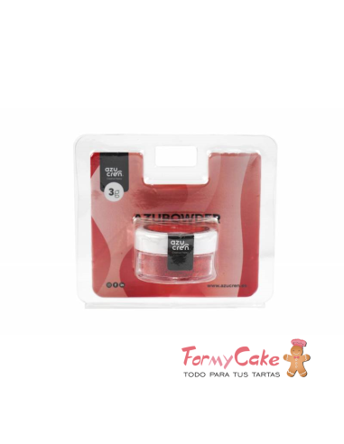 Colorante En Polvo Concentrado Rojo 3gr Azupowder