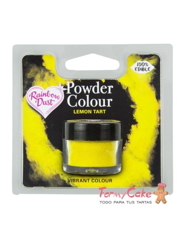 Colorante en Polvo Lemon Tart 2gr Rainbow Dust