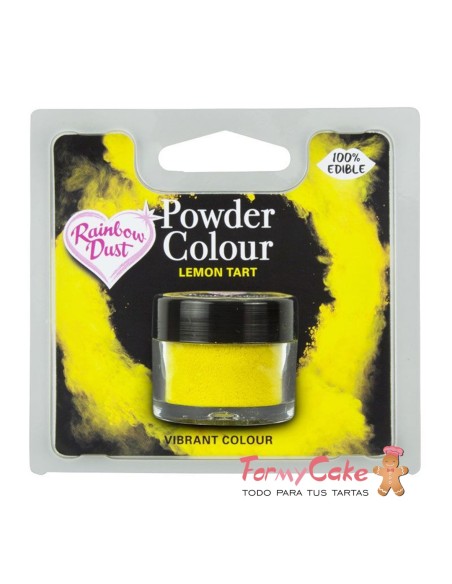 Colorante en Polvo Lemon Tart 2gr Rainbow Dust