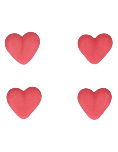 Decoraciones De Mazapán Corazón Rojo 8ud. Funcakes 2