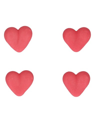 Decoraciones De Mazapán Corazón Rojo 8ud. Funcakes