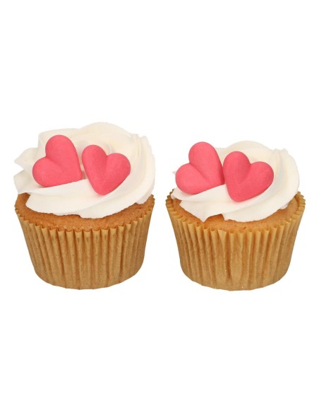 Decoraciones De Mazapán Corazón Rojo 8ud. Funcakes