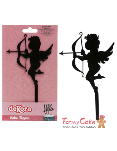Topper Cupido Negro Dekora