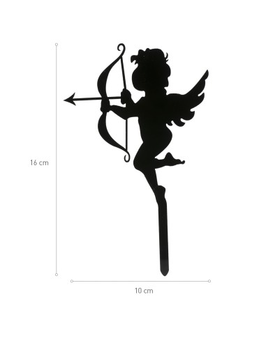 Topper Cupido Negro Dekora