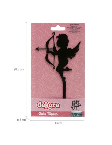 Topper Cupido Negro Dekora