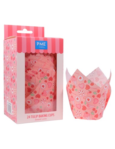 Cápsulas Muffins Dulce Amor 24uds PME