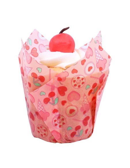 Cápsulas Muffins Dulce Amor 24uds PME