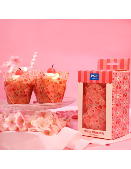 Cápsulas Muffins Dulce Amor 24uds PME