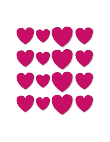 Decoraciones De Azucar Corazón Rojo 16ud. Decora