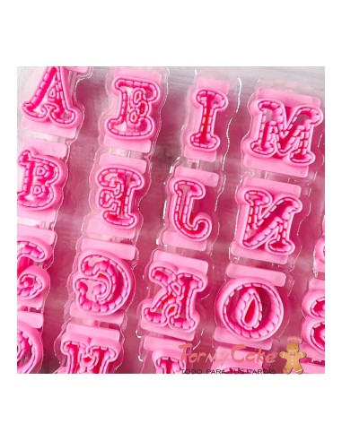 Marcadores De Letras Mayusculas Pastkolor