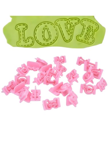 Marcadores De Letras Mayusculas Pastkolor