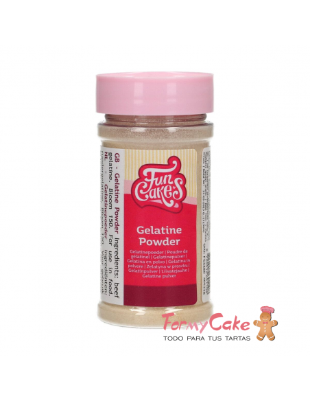 Gelatina en Polvo 60gr Funcakes