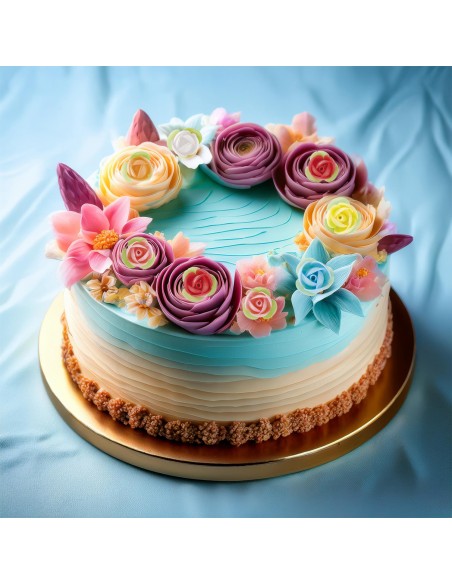 Rosas De Oblea Colores 8uds Dekora