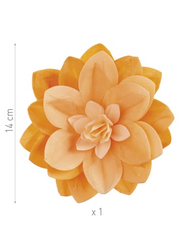 Water Lily De Oblea Color Naranja Dekora