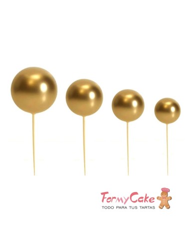 Set Bolas Doradas Decorativas 20ud Azucren