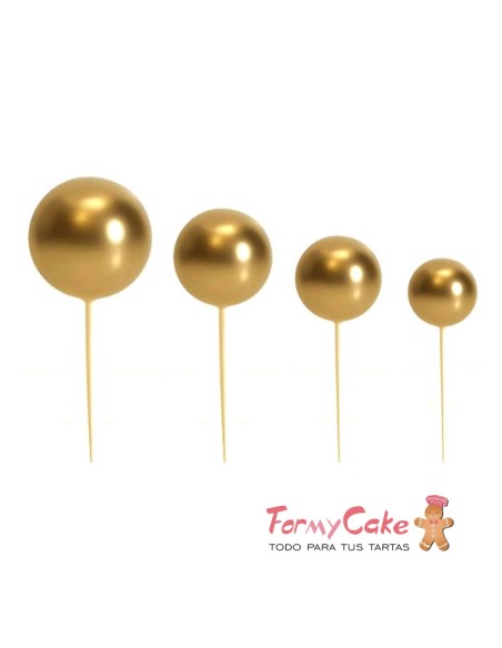 Set Bolas Doradas Decorativas 20ud Azucren