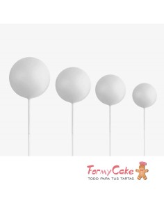 Set Bolas Blancas Decorativas 20ud Azucren