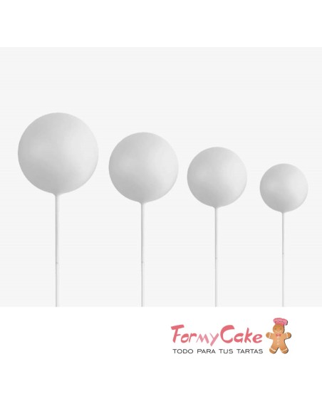 Set Bolas Blancas Decorativas 20ud Azucren