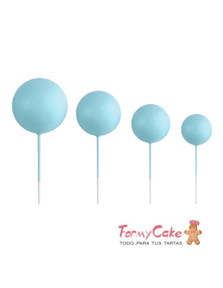 Set Bolas Azul Claro Decorativas 20ud Azucren