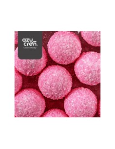 Bolas De Azucar Fucsia Glitter 60g. Azucren 2