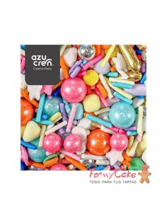 Sprinkle Vibrant Galaxy 90g.  Azucren