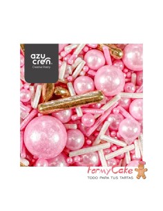 Sprinkle Lady Pink 90g.  Azucren