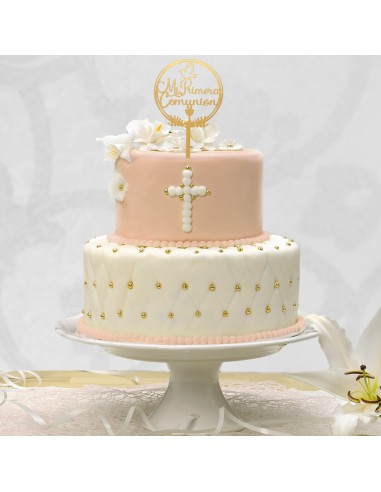 Topper Acrílico Mi Primera Comunión Dekora