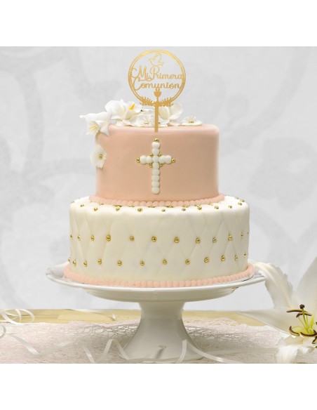 Topper Acrílico Mi Primera Comunión Dekora