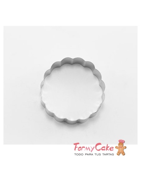 Cortante Círculo Rizado 6cm Cutter