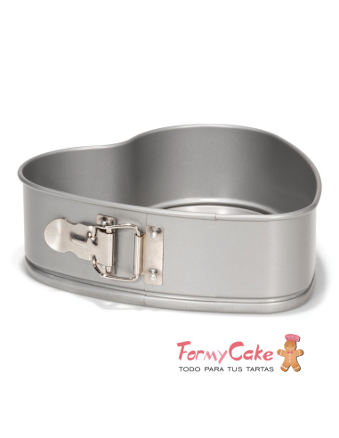 Molde Desmoldable Corazón 20cm Patisse