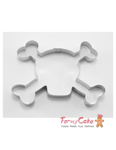 Cortante Calavera Pirata 13 cm Cutter