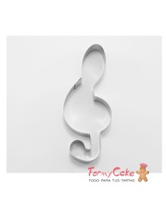 Cortante Clave Sol 12,5 cm Cutter