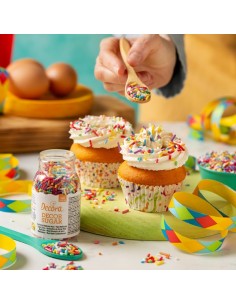 Fideos Azúcar De Colores 90gr Decora 2