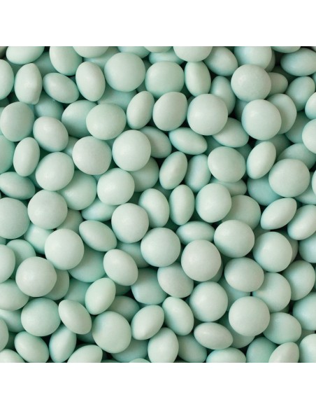 Mini Perlas de Chocolate con Leche - Verde Menta - 80gr Decora