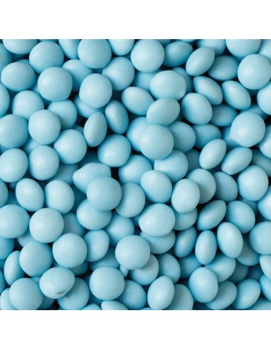 Mini Perlas de Chocolate con Leche - Turquesa -...