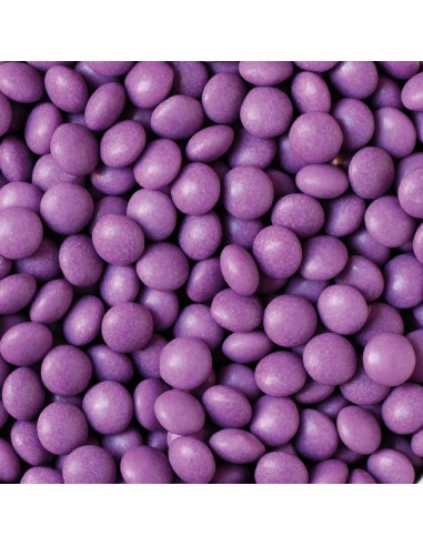 Mini Perlas de Chocolate con Leche - Púrpura -...
