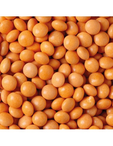 Mini Perlas de Chocolate con Leche - Naranjas -...