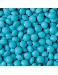 Mini Perlas de Chocolate con Leche - Azul Cielo - 80gr... 2