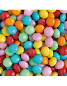 Mini Perlas de Chocolate con Leche - Colores Arcoiris -... 2