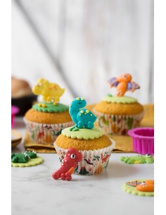 Dinosaurios de Azúcar 6ud Decora 2