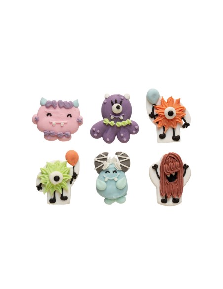Monstruos de Azúcar 6ud Decora