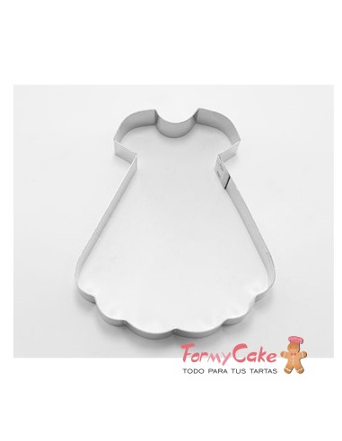 Cortante Vestido con Volantes 10 cm Cutter