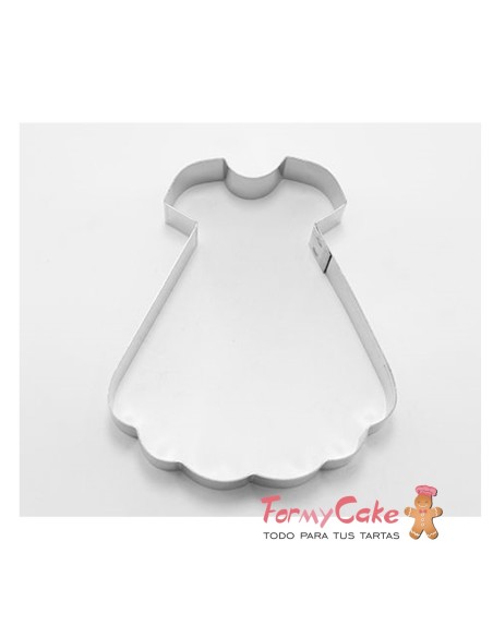 Cortante Vestido con Volantes 10 cm Cutter